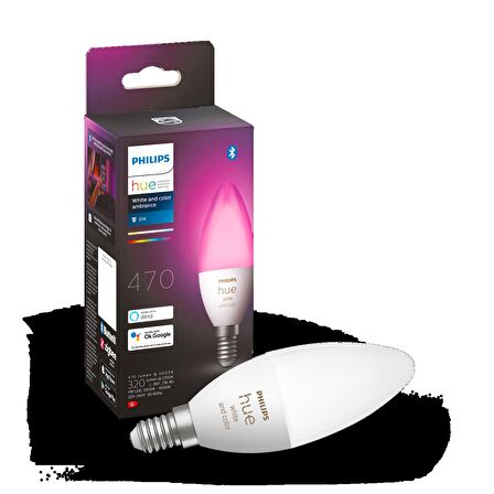 Philips Hue Renkli Akıllı Ampul 5.3W - E14