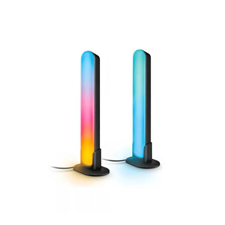 Wiz 2'li Gradient Işık Barı - Siyah (30 cm)