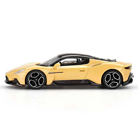 1:64 Diecast BBR Maserati MC20 Giallo Genio Mini GT Model Araba