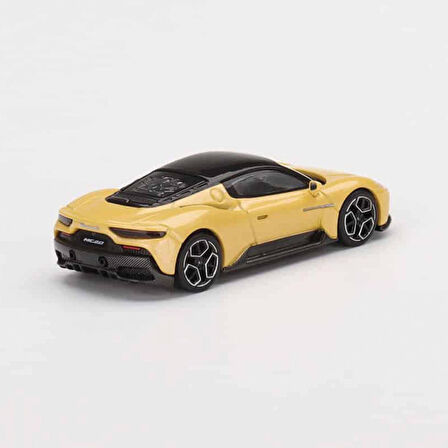 1:64 Diecast BBR Maserati MC20 Giallo Genio Mini GT Model Araba