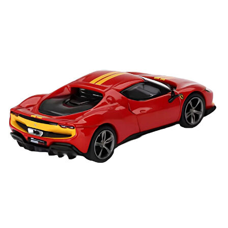 1:64 Diecast Ferrari 296 GTB Assetto Fiorano Rosso Corsa Mini GT Model Araba