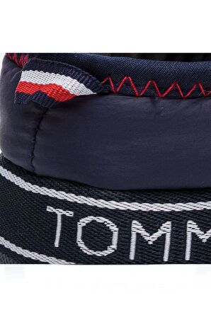 Kadın Tommy Hilfiger Womens Downslipper Patch Kadın Terlik FW0FW04182
