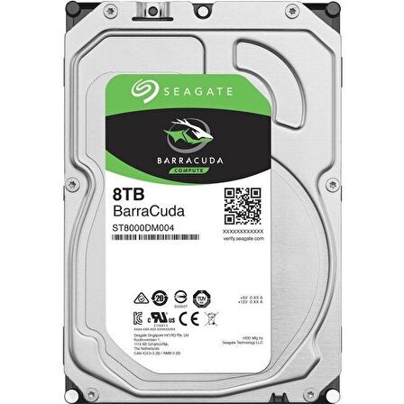 8TB 3.5'' 5400RPM 256MB Sata3 Barracuda Dahili HardDisk