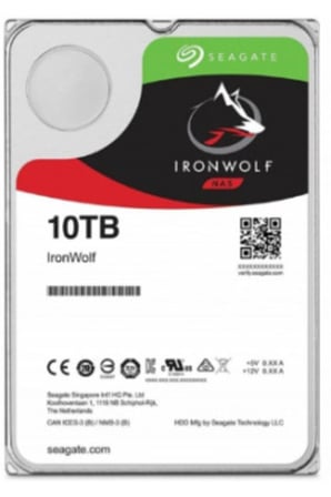 Seagate IronWolf ST10000VN000 SATA 3.0 7200 RPM 3.5" 10 TB Harddisk Teşhir