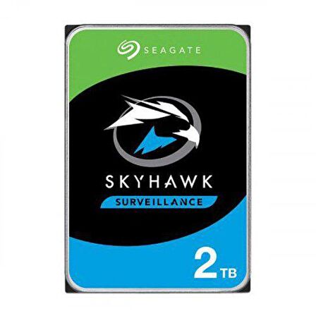 Seagate Skyhawk Surveillance 3.5 inç 2 TB 5900 RPM Sata 3.0 Harddisk 