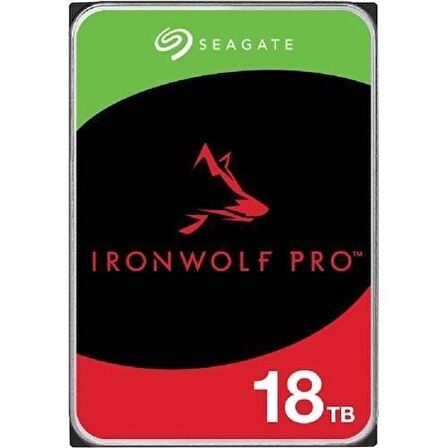 Seagate Ironwolf Pro New ST18000NT001 Sata 3.0 7200 RPM 3.5 inç 18 TB Harddisk