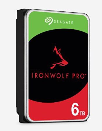 Seagate 3.5" 6 TB IronWolf Pro ST6000NT001 SATA 3.0 7200 RPM Hard Disk