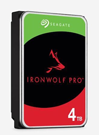 Seagate Ironwolf Pro New ST4000NT001 Sata 3.0 7200 RPM 3.5 inç 4 TB Harddisk