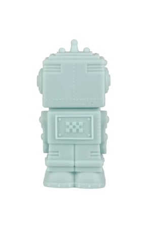 Mini Robot Lamba, Açık Mavi