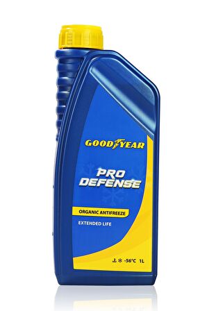 GOODYEAR KIRMIZI ORGANİK ANTİFRİZ -56 °C 1 LT ÜRETİM TARİHİ: 2021