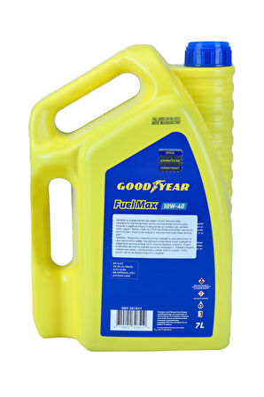GOODYEAR FUEL MAX 10W40 7 LİTRE MOTOR YAĞI