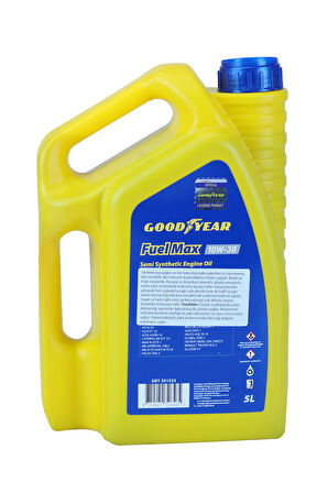 GOODYEAR FUEL MAX 10W30 5 LİTRE MOTOR YAĞI