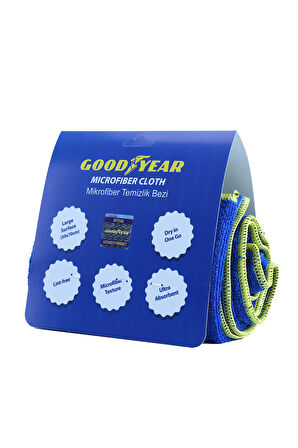 GOODYEAR MİKROFİBER BEZ MAVİ