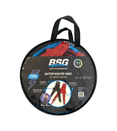 Akü Takviye Kablosu 3 Metre