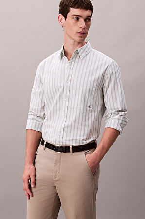 Erkek Slim Fit Pamuklu Chino Pantolon - Bej | 31/30