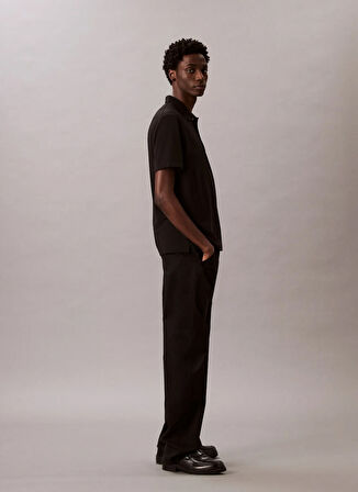 Calvin Klein Siyah Erkek Polo T-Shirt LV04LB220GUB1_SS STRIPE STRECH JACQ