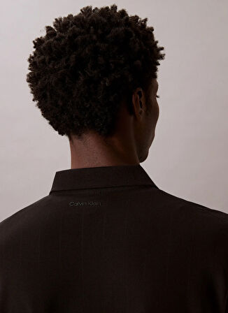 Calvin Klein Siyah Erkek Polo T-Shirt LV04LB220GUB1_SS STRIPE STRECH JACQ