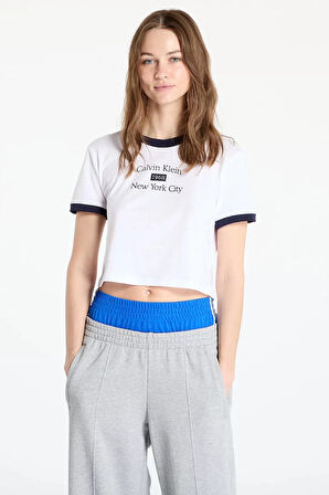 Calvin Klein Kadın Tişört-LV047B808G