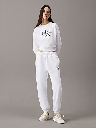 CK Jeans MONOLOGO FRENCH TERRY JOGGER Kadın  Eşofman Altı LV047B235G-YAA