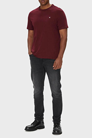 Calvin Klein Jeans Erkek Daralan Paça Siyah Yıkamalı Siyah Jeans LV04RB754G-846