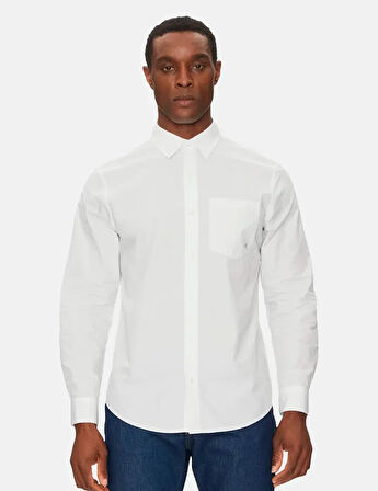 CALVIN KLEIN LS POPLIN CLASSIC SHIRT Gömlek