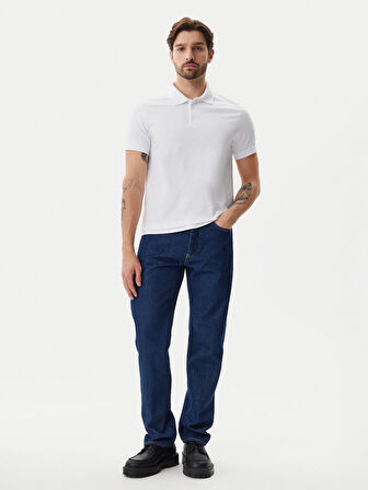 CALVIN KLEIN SS SMOOTH COTTON SOLID POLO Polo Yaka T-shirt