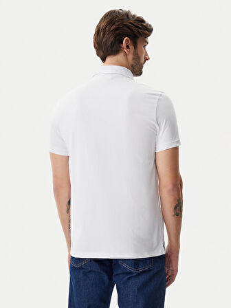 CALVIN KLEIN SS SMOOTH COTTON SOLID POLO Polo Yaka T-shirt