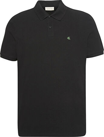 Calvin Klein Jeans SS CASUAL PIQUE CLASSIC POLO Erkek Siyah T-shirt LV040EM269-UB1