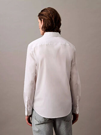 Calvin Klein LS SOLID STRETCH SLIM SHIRT ERKEK Gömlek LV04LB145G-YAA