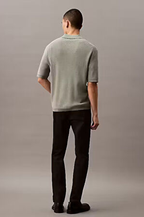 Erkek Slim Fit Esnek Kumaşlı Chino Pantolon - Siyah | 35/32