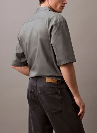 Calvin Klein Jeans Normal Bel Straight Erkek Denim Pantolon LV04RB928GU22 90S STRAIGHT OVERDYE