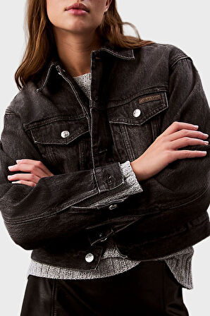 Calvin Klein Kadın Kot Ceket LV047B741G RDD