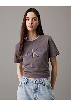 CALVIN KLEIN Kadın Tişört-LV047AB814