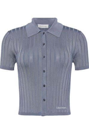SILKY CROPPED BABY P, RLW Mavi Kadın T-Shirt & Polo