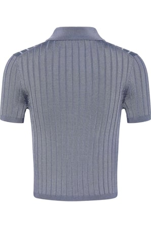 SILKY CROPPED BABY P, RLW Mavi Kadın T-Shirt & Polo