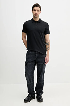 CALVIN KLEIN SS SMOOTH COTTON SOLID POLO Polo Yaka T-shirt
