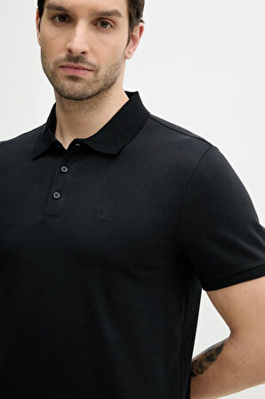 CALVIN KLEIN SS SMOOTH COTTON SOLID POLO Polo Yaka T-shirt