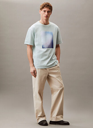 Calvin Klein Jeans Nane Erkek T-Shirt LV04RAB811PCT SS REL GRADATION TEE