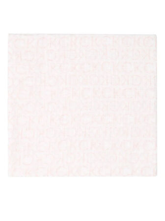 MONOGRAM COTTON GAUZE STOLE