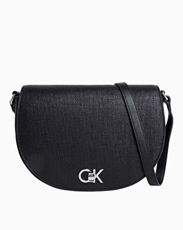 Calvin Klein Saddle Logolu Çapraz Askılı Çanta