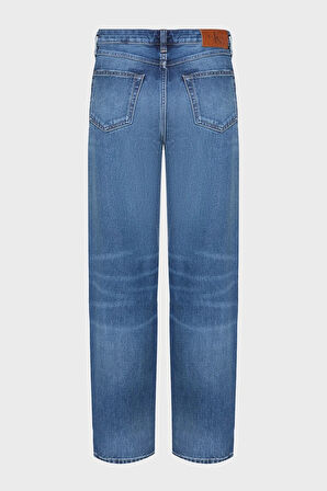 Calvin Klein Jeans 90S Straight Denim Kadın Mavi Kontrol Et LV047B917G-UT5