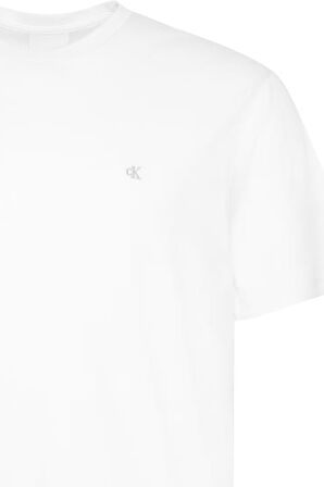 Erkek Supima Pamuk Bisiklet Yaka Tişört - Beyaz | XL