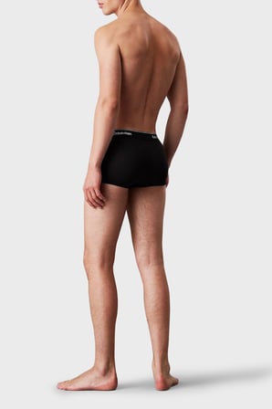 Calvin Klein Pamuklu Logolu 3 Pack Boxer LV00NB4389W8O Erkek BOXER LV00NB4389 W8O Siyah-Buz Mavi-Mavi