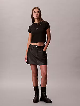 CALVIN KLEIN Kadın  Siyah T-Shirt LV047AB802 UB1
