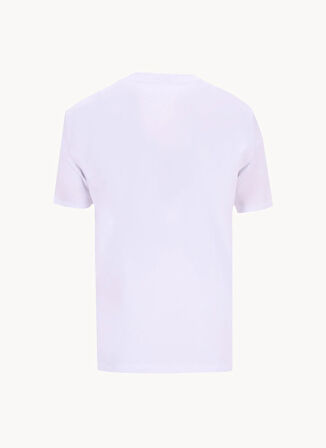 Calvin Klein Jeans Bisiklet Yaka Düz Beyaz Kadın T-Shirt LV047B864GYAA