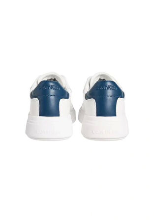 Calvin Klein LOW TOP LACE UP LTH Erkek Beyaz Sneaker HM0HM01016-0K6