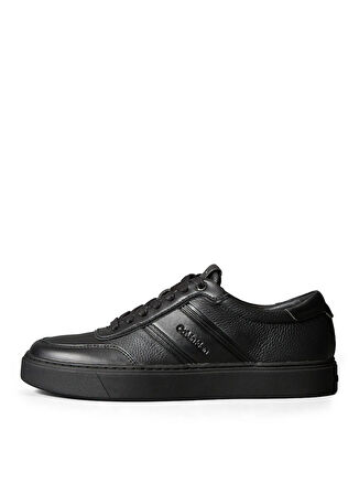 Calvin Klein Siyah Erkek Günlük Ayakkabı CLEAN CUP LOW LACE TAPE