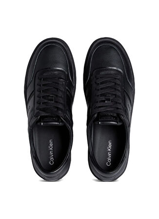 Calvin Klein Siyah Erkek Günlük Ayakkabı CLEAN CUP LOW LACE TAPE