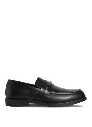 Calvin Klein Siyah Erkek Loafer FLEX DRESS LOAFER W/BIT LTH