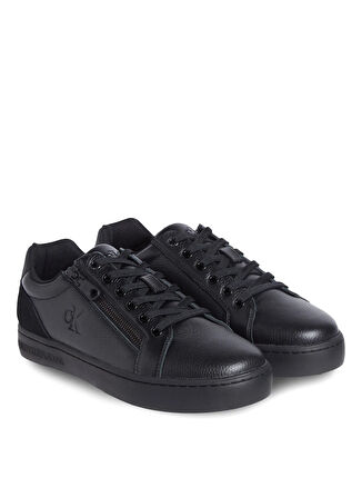 Calvin Klein Siyah Erkek Sneaker CLASSIC CUPSOLE ZIP LOW IN